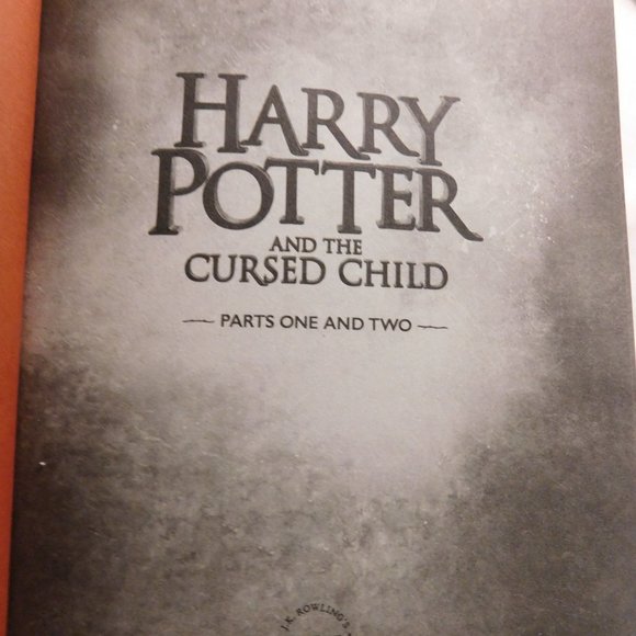 Harry Potter and the Cursed Child Parts One & Two Special Rehearsal Edition Book - Picture 3 of 6